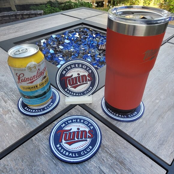 Minnesota Twins Coaster Set - 3D Printed - (Set of 4) - Picture 2 of 3